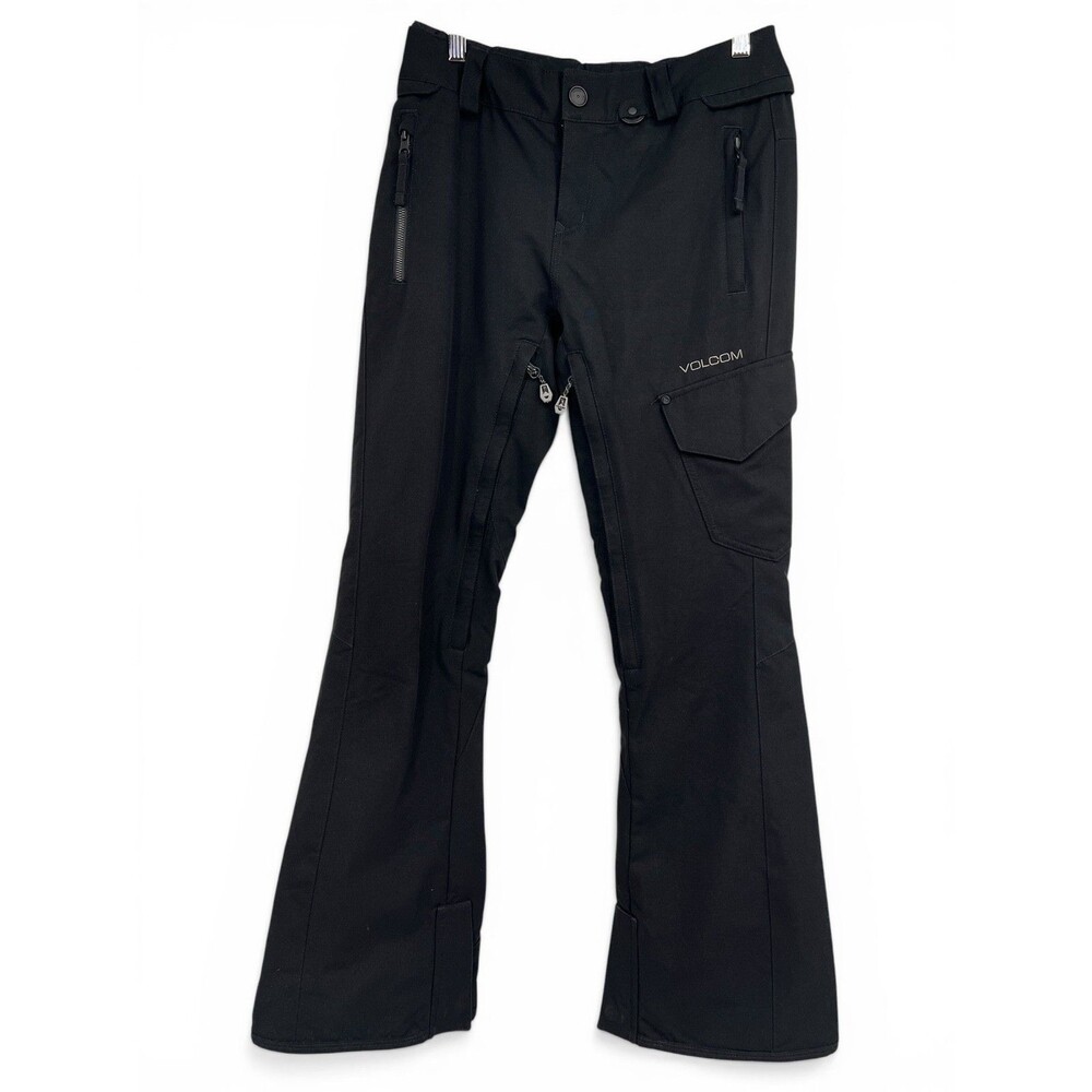 Volcom Plateau Straight Fit Snowboarding Ski Pants Women's XS Black
